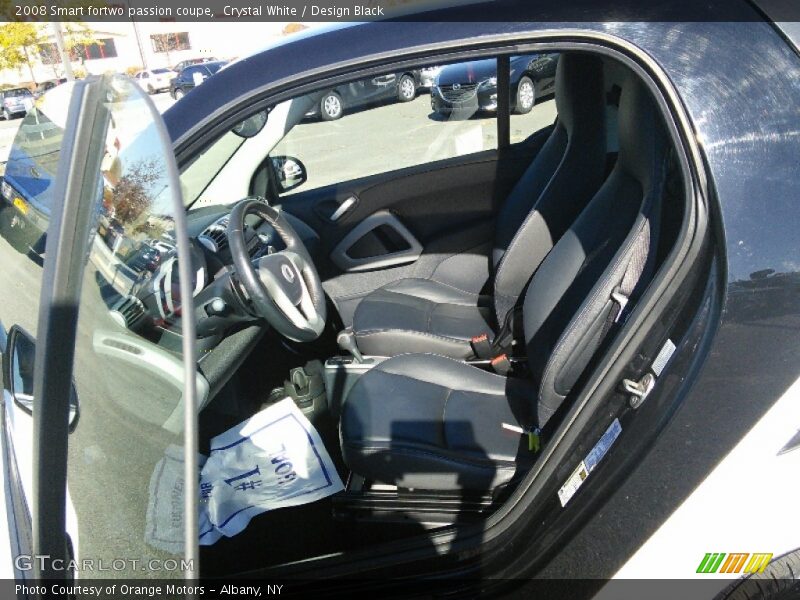 Crystal White / Design Black 2008 Smart fortwo passion coupe