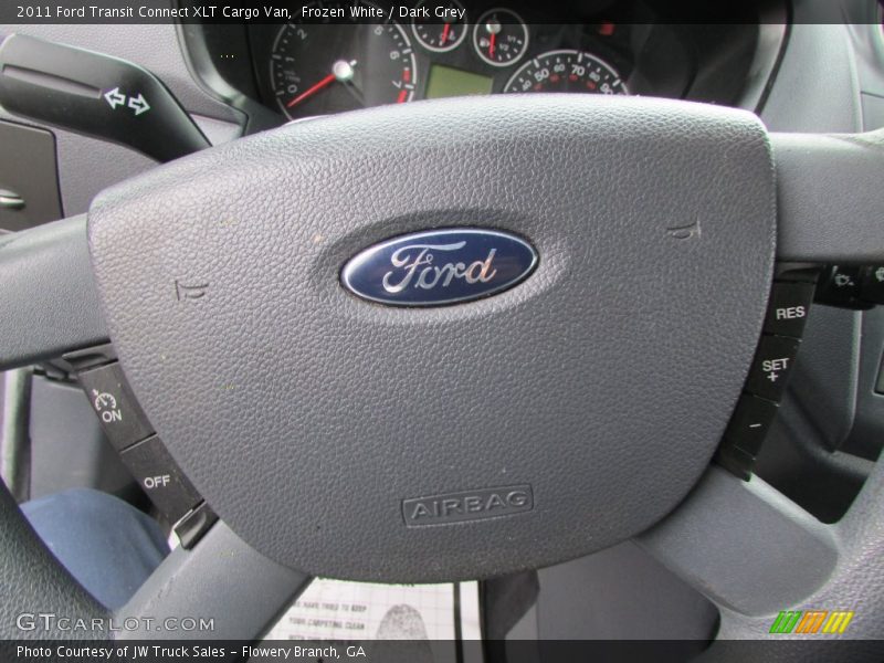 Frozen White / Dark Grey 2011 Ford Transit Connect XLT Cargo Van