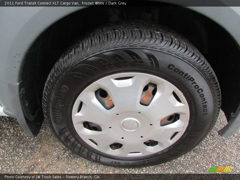 Frozen White / Dark Grey 2011 Ford Transit Connect XLT Cargo Van