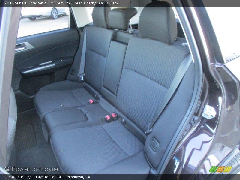 Deep Cherry Pearl / Black 2013 Subaru Forester 2.5 X Premium