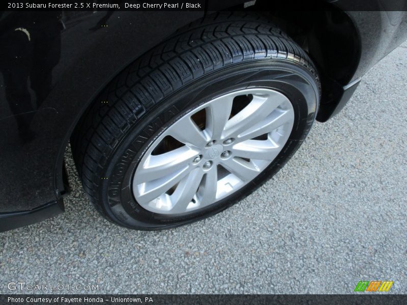 Deep Cherry Pearl / Black 2013 Subaru Forester 2.5 X Premium