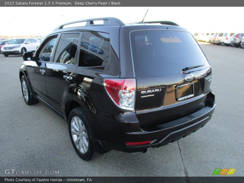 Deep Cherry Pearl / Black 2013 Subaru Forester 2.5 X Premium