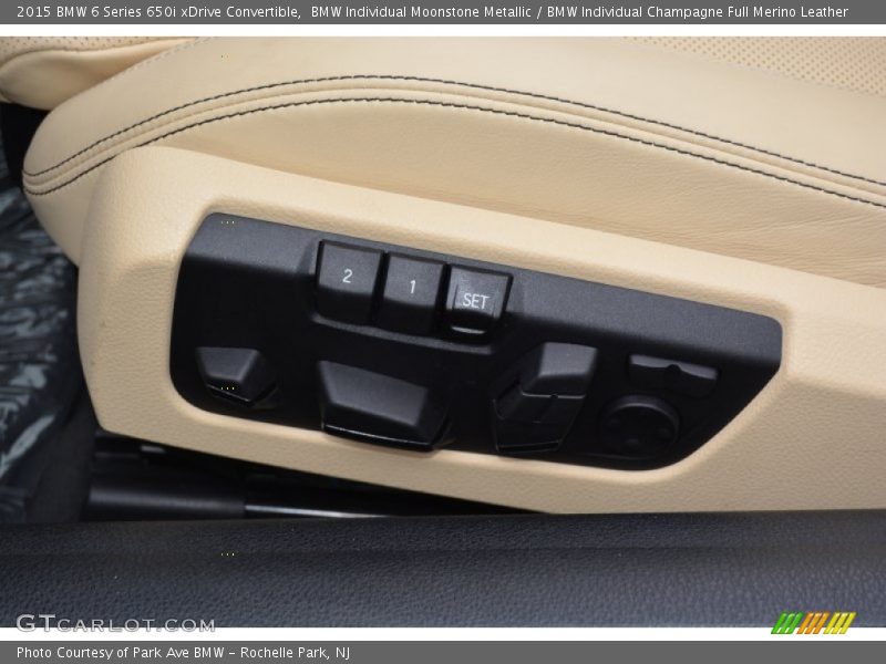 Controls of 2015 6 Series 650i xDrive Convertible