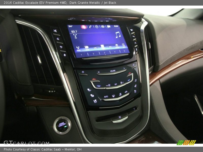 Controls of 2016 Escalade ESV Premium 4WD