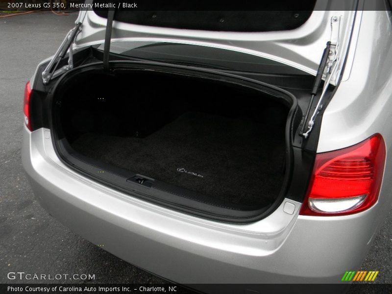 Mercury Metallic / Black 2007 Lexus GS 350