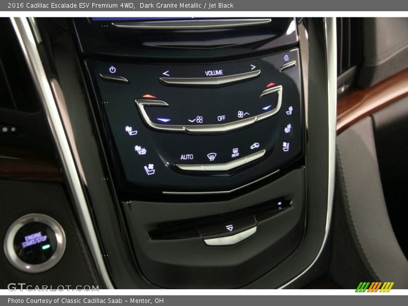 Controls of 2016 Escalade ESV Premium 4WD