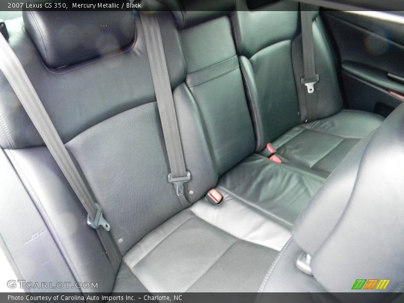 Mercury Metallic / Black 2007 Lexus GS 350