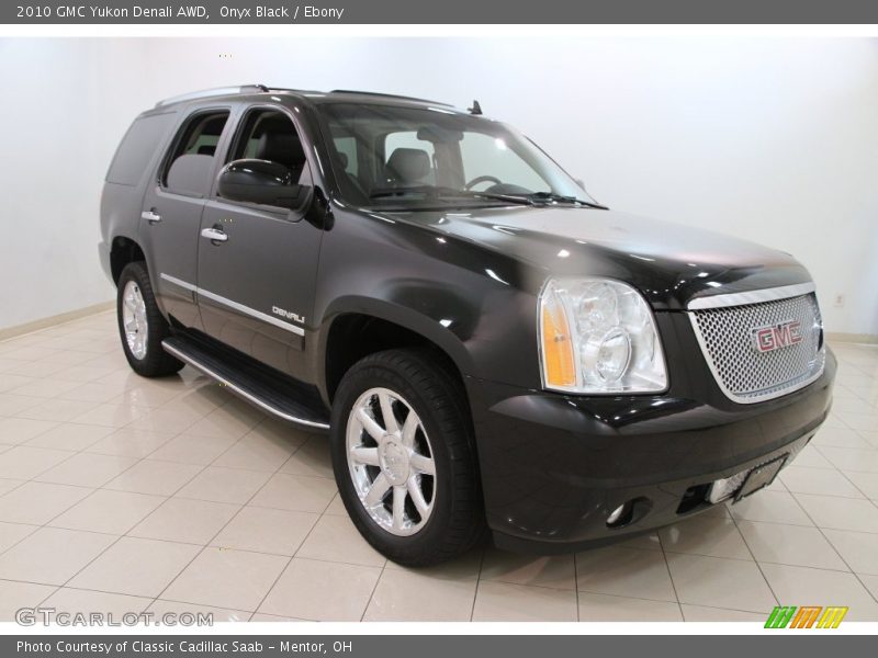 Onyx Black / Ebony 2010 GMC Yukon Denali AWD