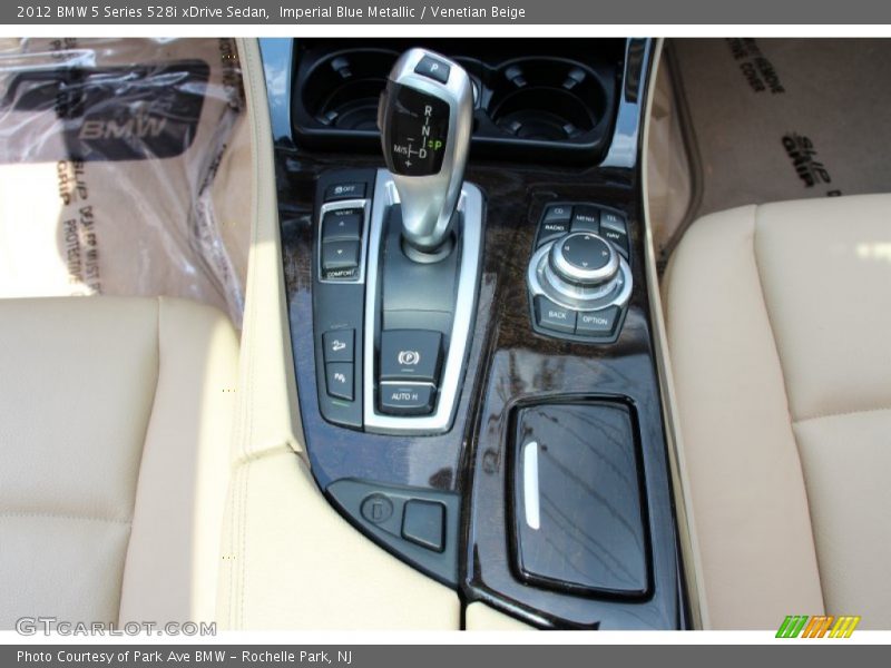 Imperial Blue Metallic / Venetian Beige 2012 BMW 5 Series 528i xDrive Sedan