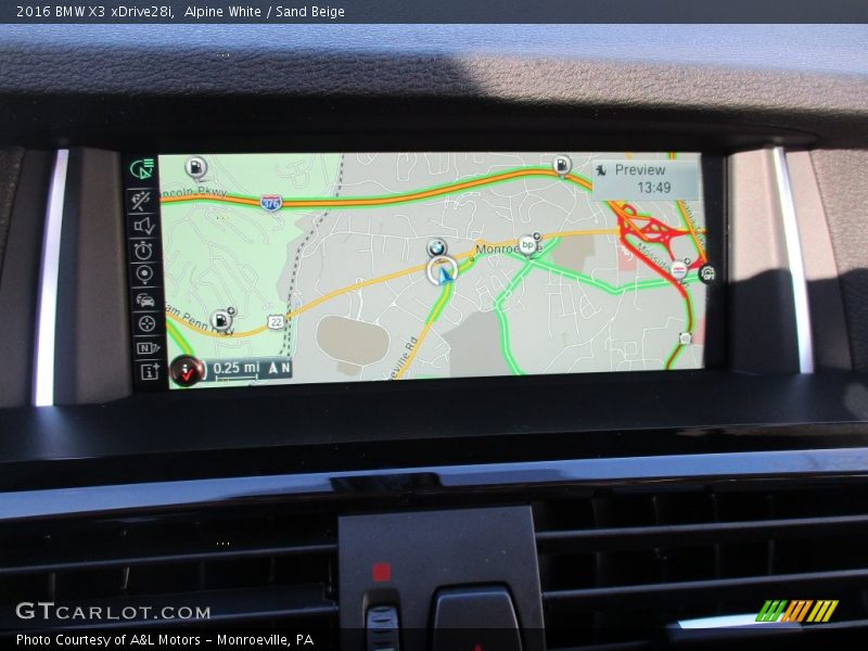 Alpine White / Sand Beige 2016 BMW X3 xDrive28i