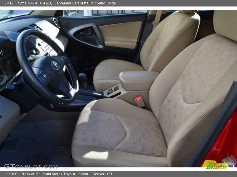 Barcelona Red Metallic / Sand Beige 2012 Toyota RAV4 I4 4WD