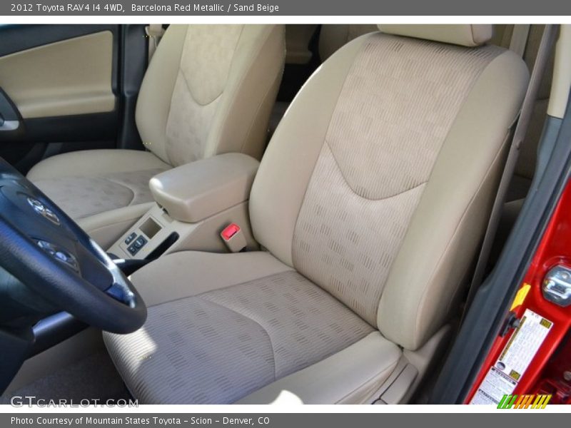 Barcelona Red Metallic / Sand Beige 2012 Toyota RAV4 I4 4WD