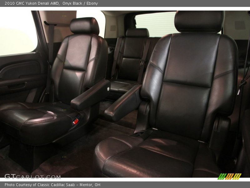 Onyx Black / Ebony 2010 GMC Yukon Denali AWD