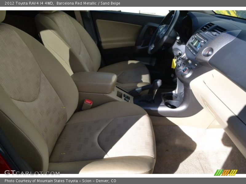 Barcelona Red Metallic / Sand Beige 2012 Toyota RAV4 I4 4WD