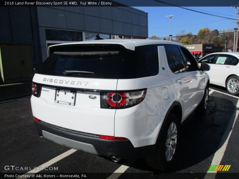 Fuji White / Ebony 2016 Land Rover Discovery Sport SE 4WD
