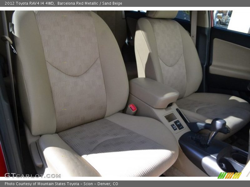 Barcelona Red Metallic / Sand Beige 2012 Toyota RAV4 I4 4WD