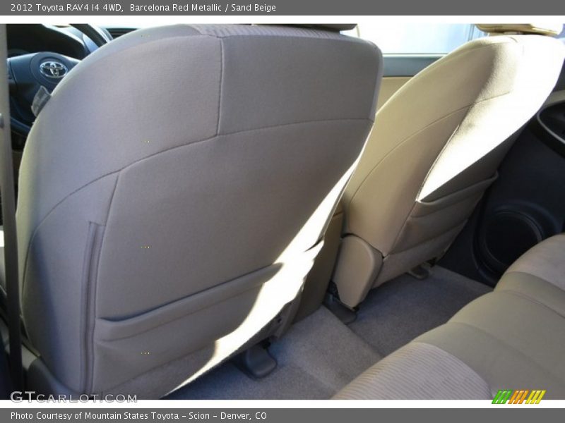 Barcelona Red Metallic / Sand Beige 2012 Toyota RAV4 I4 4WD