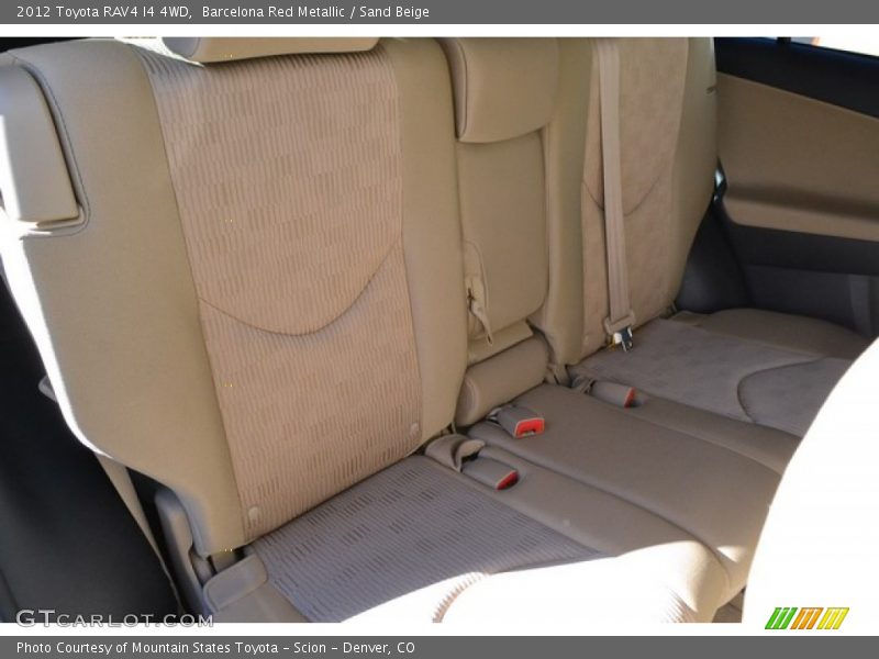 Barcelona Red Metallic / Sand Beige 2012 Toyota RAV4 I4 4WD