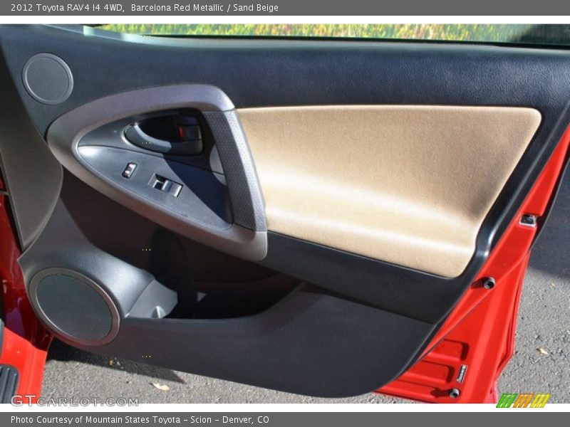 Barcelona Red Metallic / Sand Beige 2012 Toyota RAV4 I4 4WD