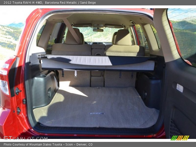 Barcelona Red Metallic / Sand Beige 2012 Toyota RAV4 I4 4WD