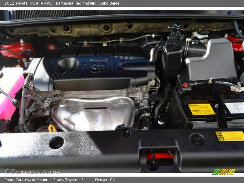 Barcelona Red Metallic / Sand Beige 2012 Toyota RAV4 I4 4WD