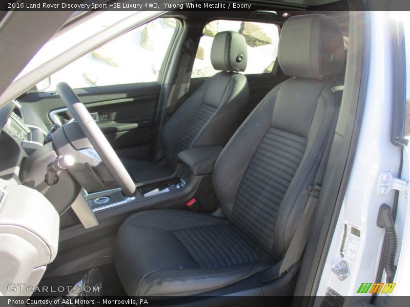 Front Seat of 2016 Discovery Sport HSE Luxury 4WD