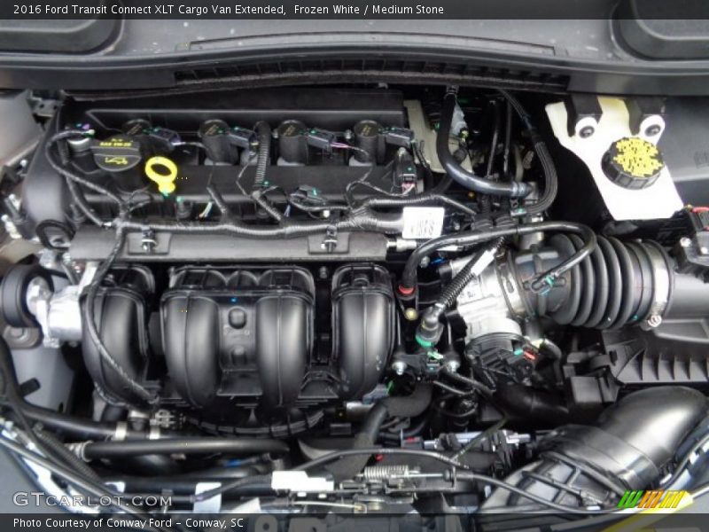  2016 Transit Connect XLT Cargo Van Extended Engine - 2.5 Liter DOHC 16-Valve Duratec 4 Cylinder