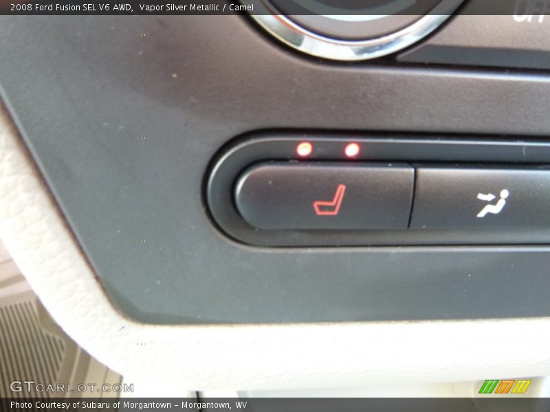 Vapor Silver Metallic / Camel 2008 Ford Fusion SEL V6 AWD