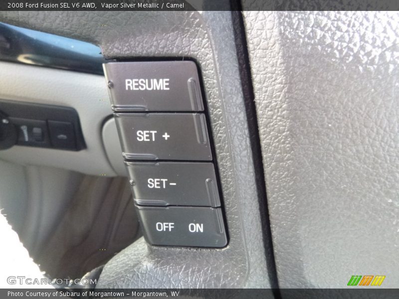 Vapor Silver Metallic / Camel 2008 Ford Fusion SEL V6 AWD