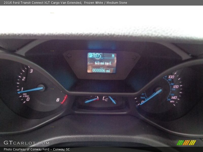 Frozen White / Medium Stone 2016 Ford Transit Connect XLT Cargo Van Extended