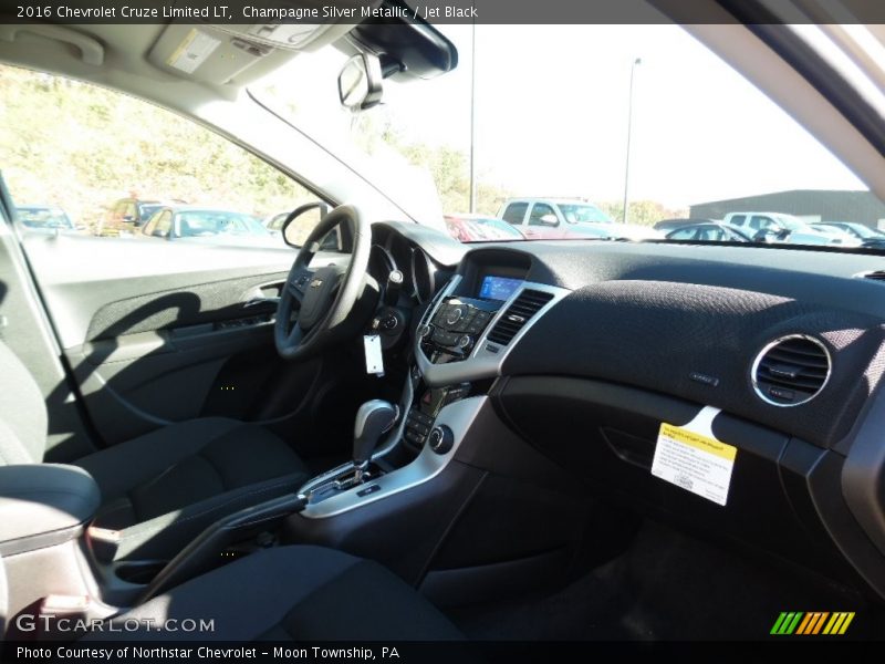 Champagne Silver Metallic / Jet Black 2016 Chevrolet Cruze Limited LT