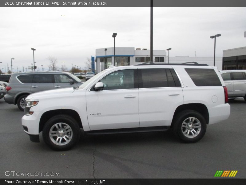 Summit White / Jet Black 2016 Chevrolet Tahoe LT 4WD