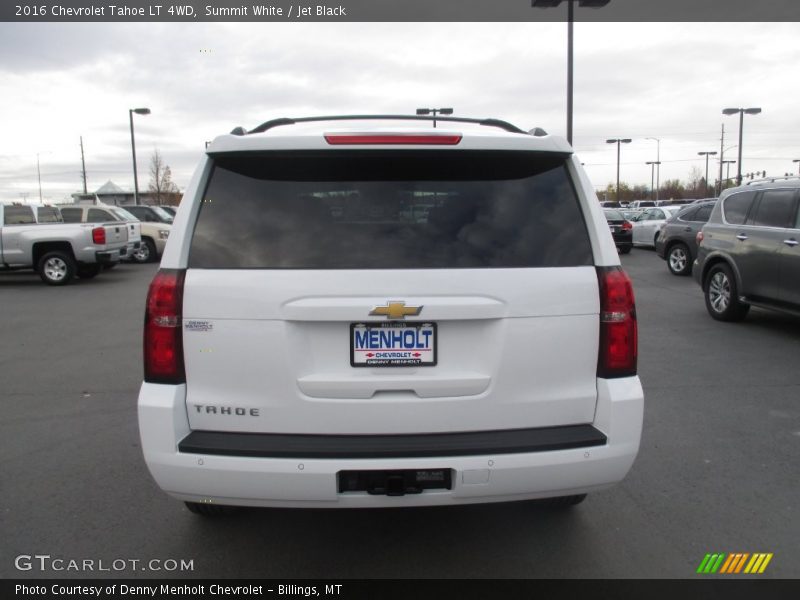 Summit White / Jet Black 2016 Chevrolet Tahoe LT 4WD