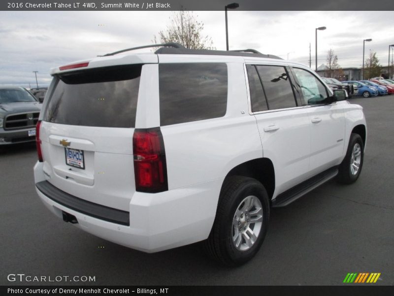 Summit White / Jet Black 2016 Chevrolet Tahoe LT 4WD