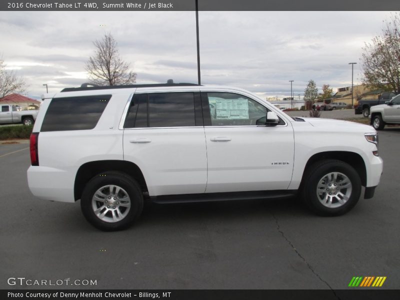 Summit White / Jet Black 2016 Chevrolet Tahoe LT 4WD