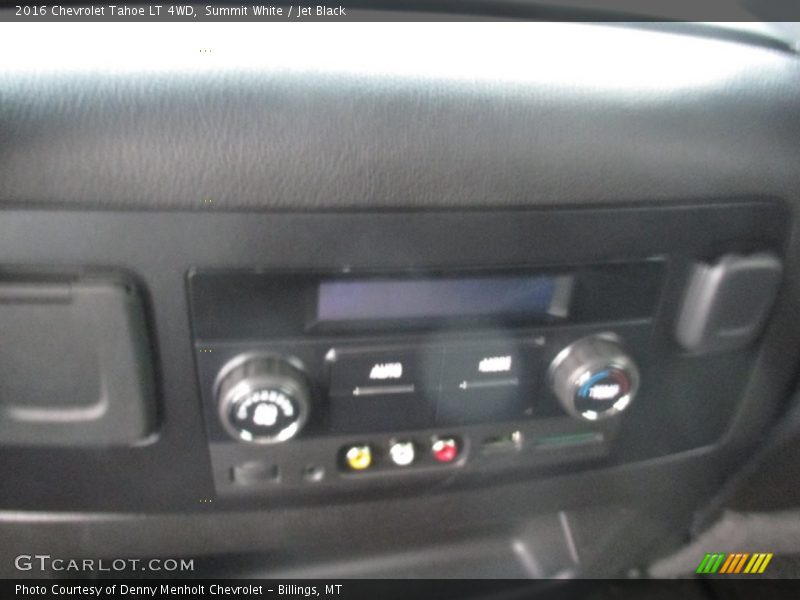 Summit White / Jet Black 2016 Chevrolet Tahoe LT 4WD