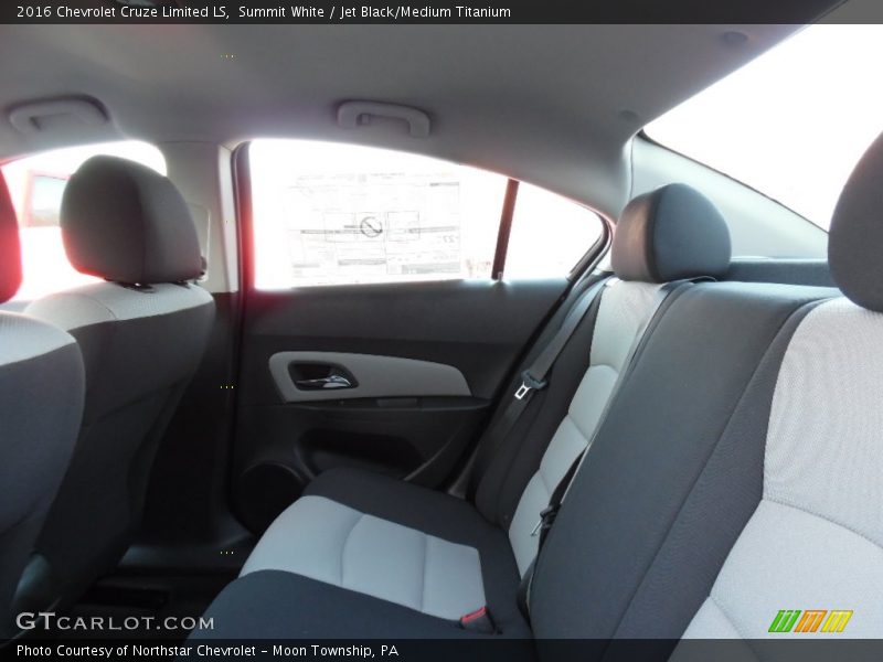 Summit White / Jet Black/Medium Titanium 2016 Chevrolet Cruze Limited LS