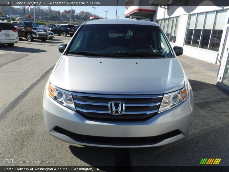 Alabaster Silver Metallic / Gray 2012 Honda Odyssey EX
