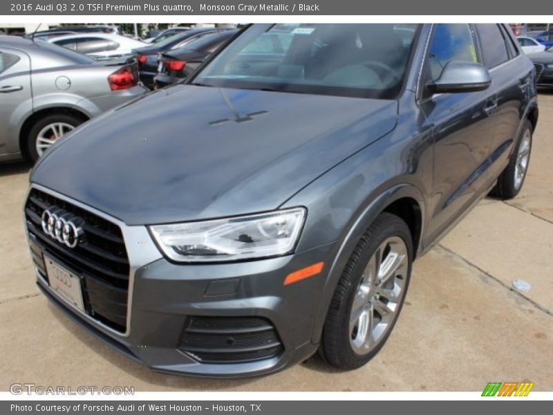 Monsoon Gray Metallic / Black 2016 Audi Q3 2.0 TSFI Premium Plus quattro