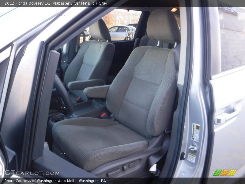 Alabaster Silver Metallic / Gray 2012 Honda Odyssey EX