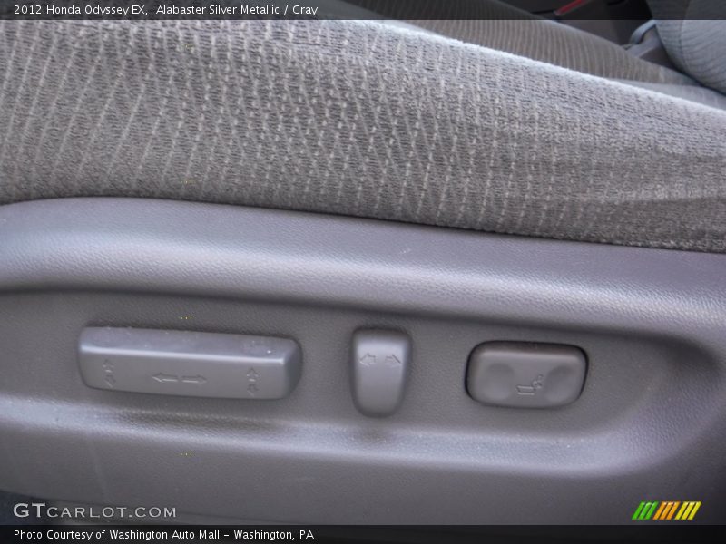 Alabaster Silver Metallic / Gray 2012 Honda Odyssey EX
