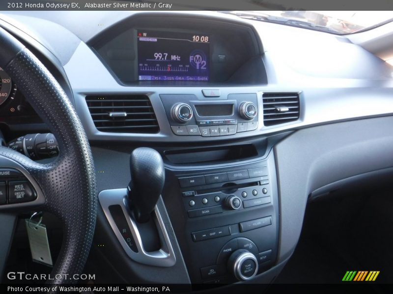 Alabaster Silver Metallic / Gray 2012 Honda Odyssey EX
