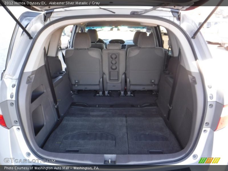 Alabaster Silver Metallic / Gray 2012 Honda Odyssey EX