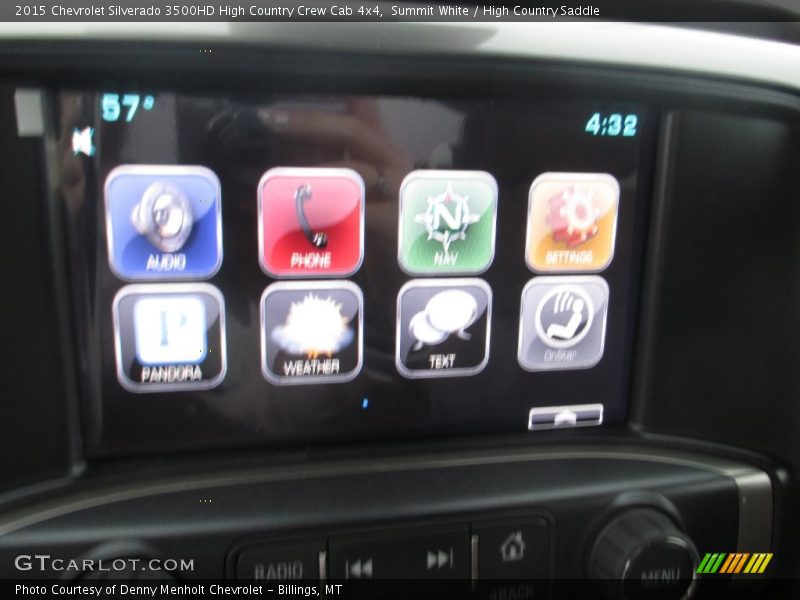 Summit White / High Country Saddle 2015 Chevrolet Silverado 3500HD High Country Crew Cab 4x4
