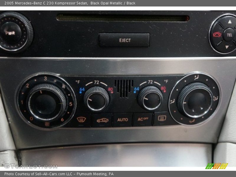 Controls of 2005 C 230 Kompressor Sedan