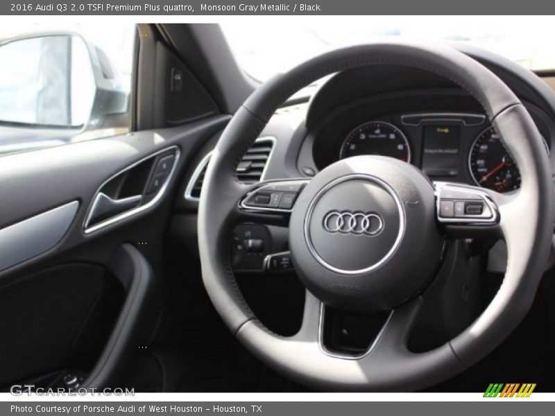 Monsoon Gray Metallic / Black 2016 Audi Q3 2.0 TSFI Premium Plus quattro