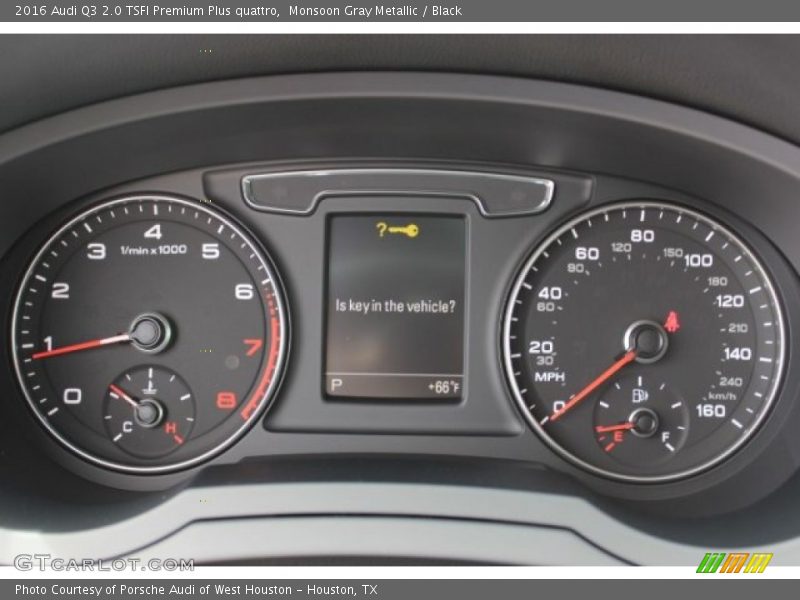 Monsoon Gray Metallic / Black 2016 Audi Q3 2.0 TSFI Premium Plus quattro
