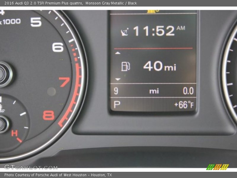 Monsoon Gray Metallic / Black 2016 Audi Q3 2.0 TSFI Premium Plus quattro