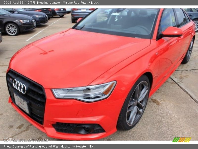 Misano Red Pearl / Black 2016 Audi S6 4.0 TFSI Prestige quattro