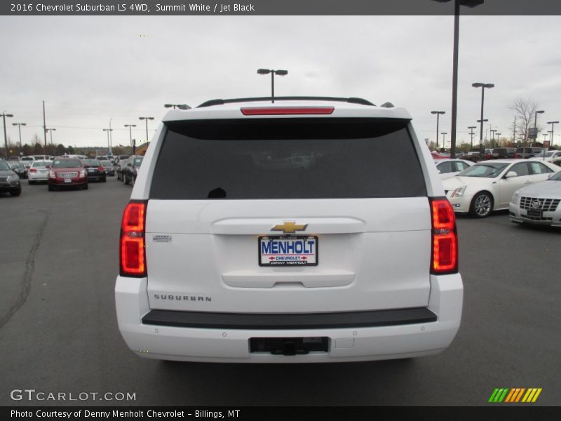 Summit White / Jet Black 2016 Chevrolet Suburban LS 4WD